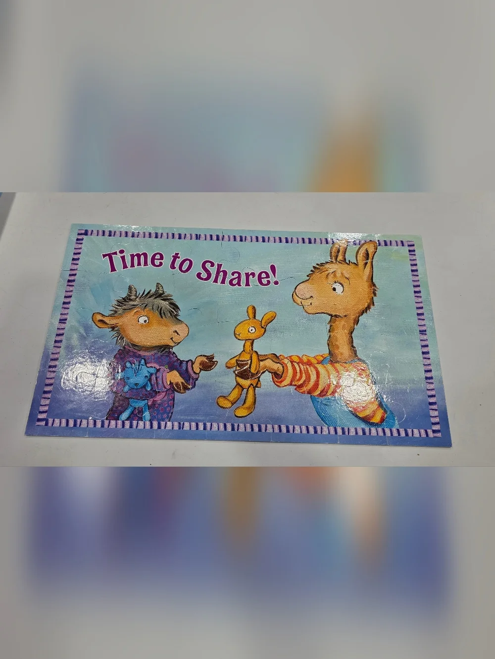 💙Scholastic llama llama Floor Puzzle, 28 Oversized Pieces